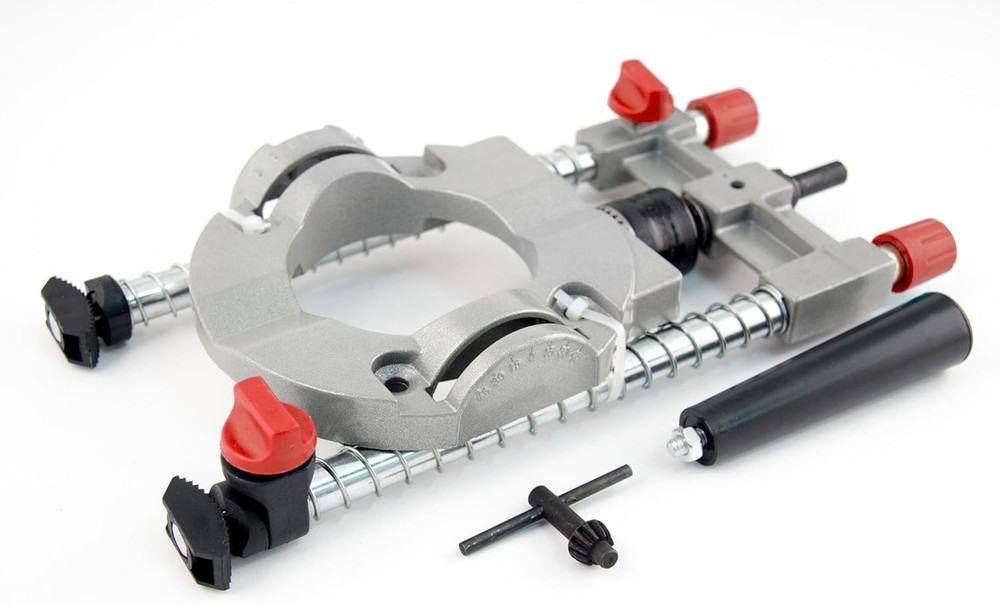 Portable Aluminum Drill Guide with 45-Degree Angles for Versatile Projects