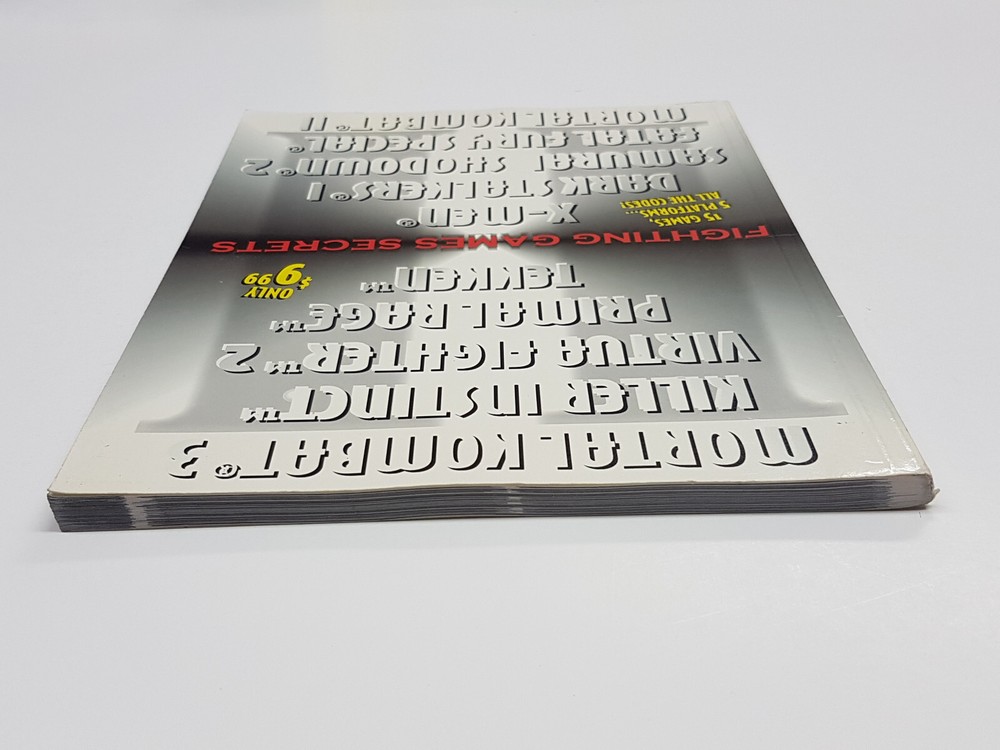 Fighting Games Secrets Totally Brady Games Strategy Guide Book