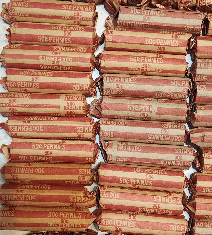 2017-P Lincoln Shield Cent Penny 50 Coin roll