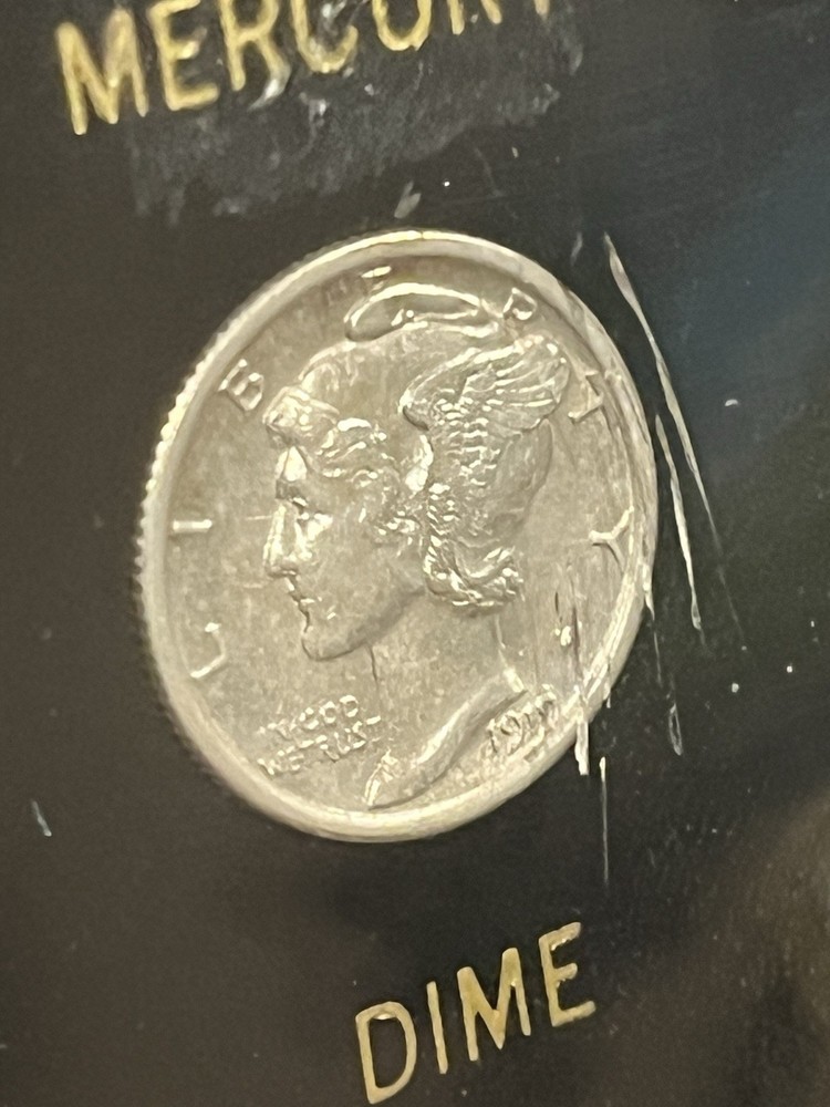 1919 P Mercury Dime 10c BU Unc