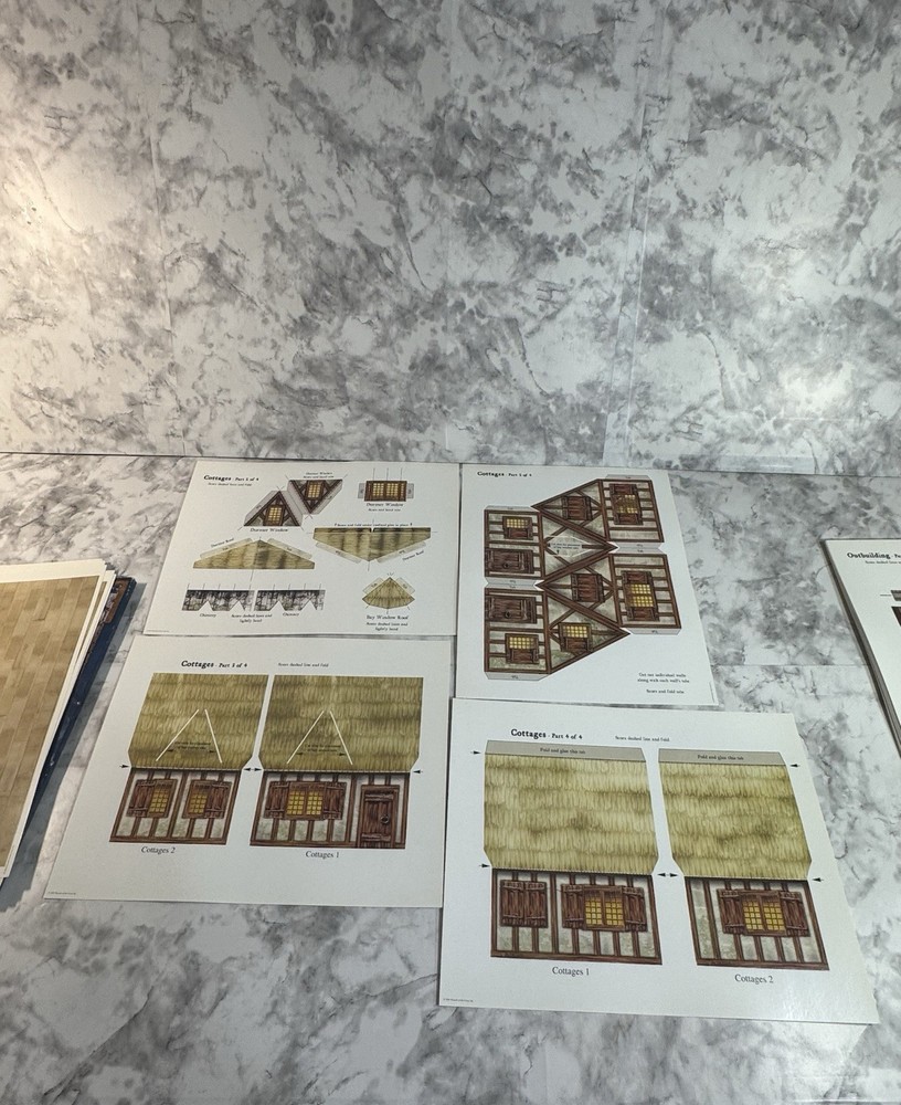 MAP FOLIO 3-D Dungeons & Dragons Adventure Module Accessory