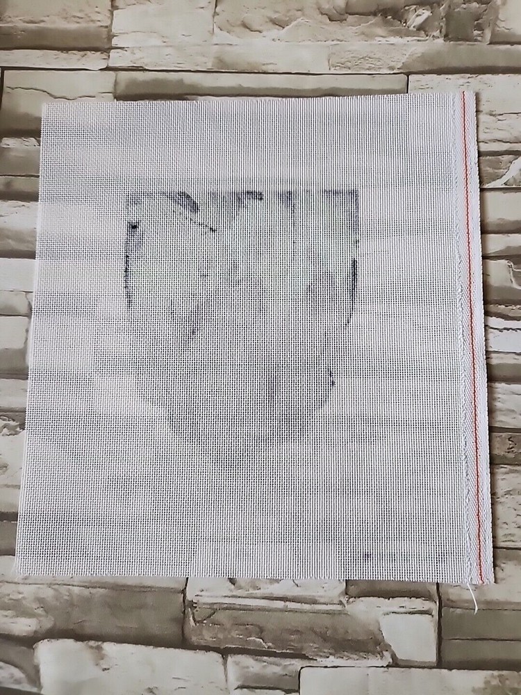 Julia Grapes Needlepoint Canvas Painted