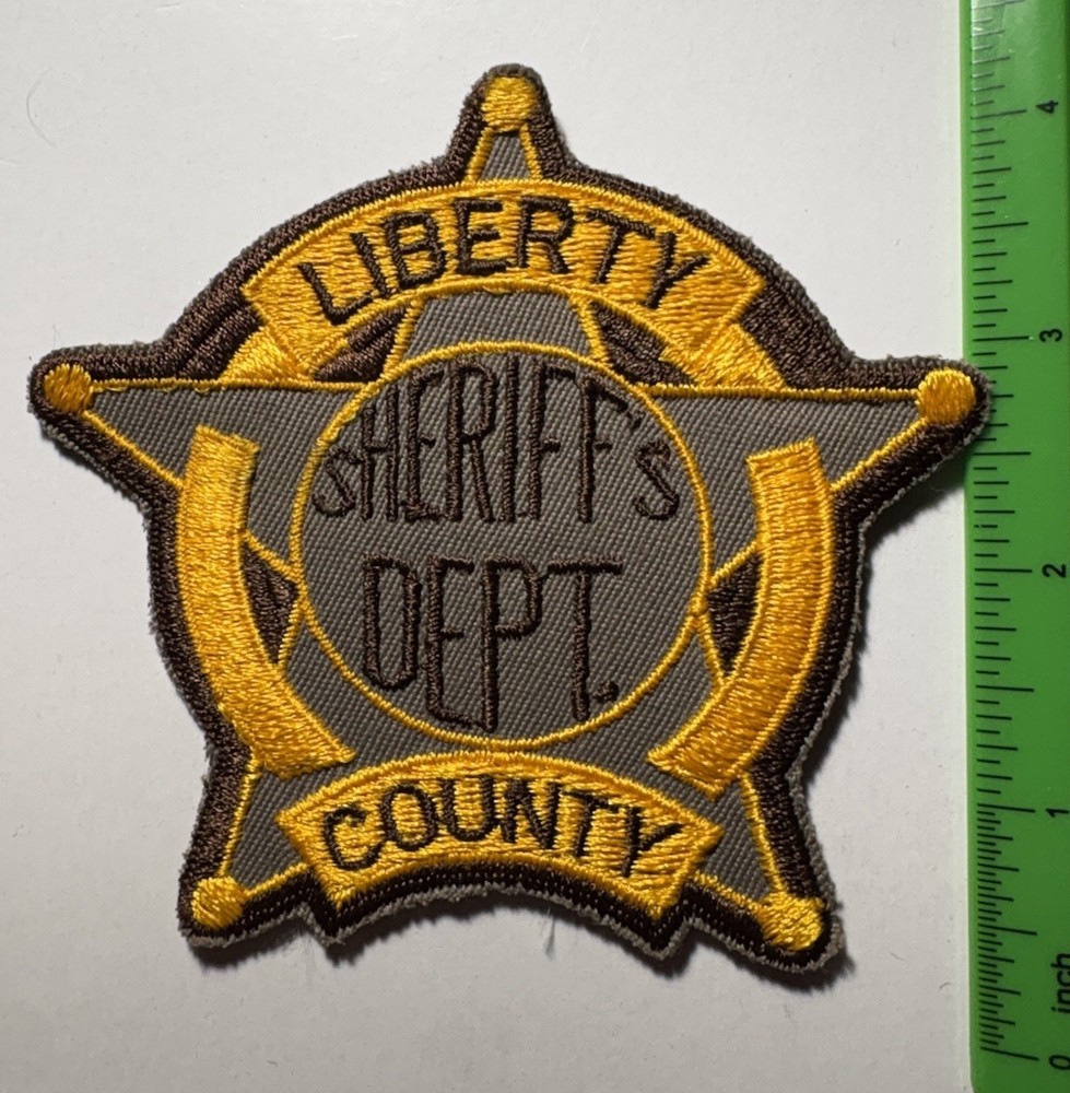 Liberty County Texas Sheriff Patch ~ Obsolete