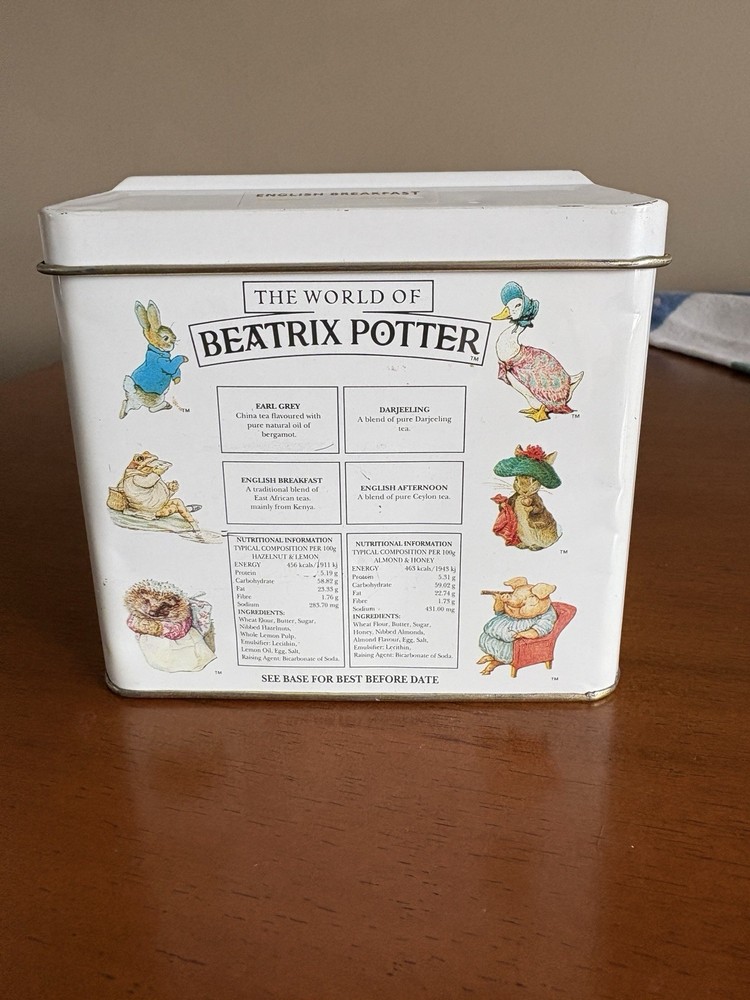Beatrix Potter Butter Biscuits Tin