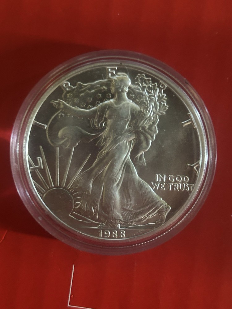 1988 1oz American Silver Eagle