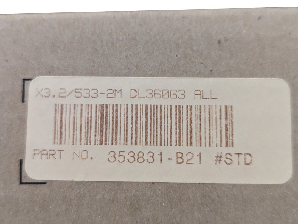 NEW HP 353831-B21 3.2GHz 533 Processor Upgrade Kit CPU