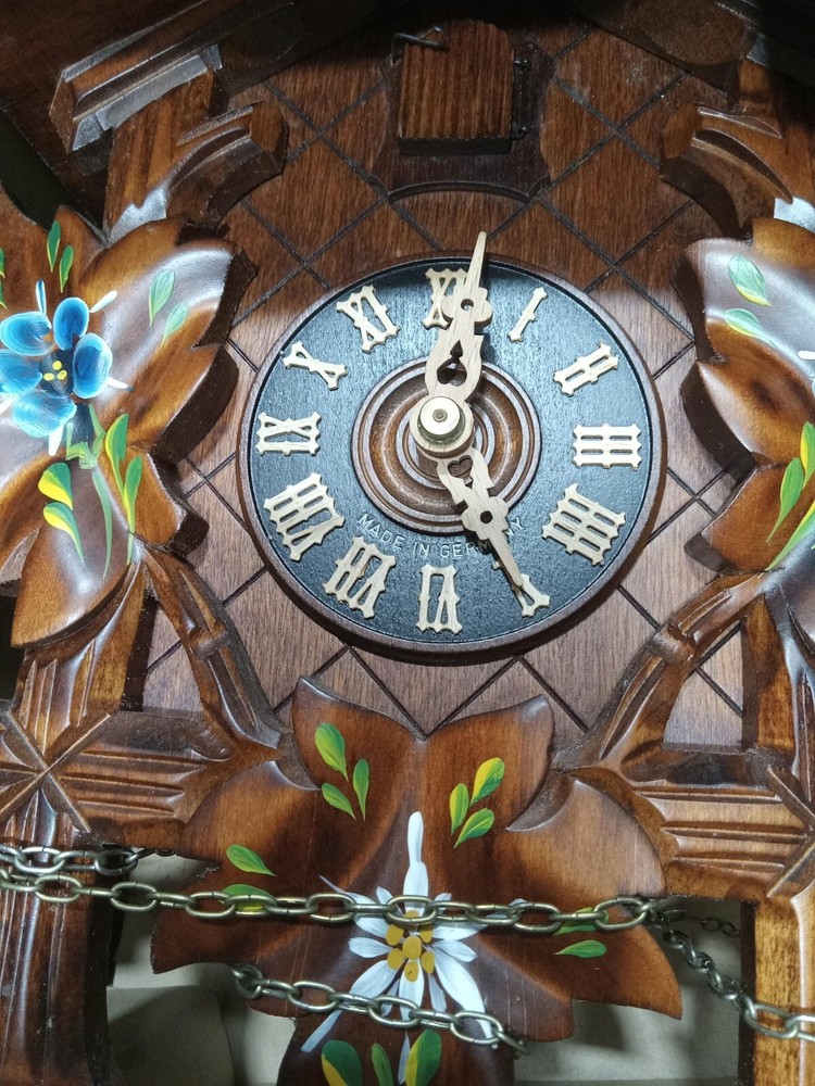 Authentic German Cuckoo Clock Kuckuckuhr Enzian 802/3enz - Guarantee Certificate