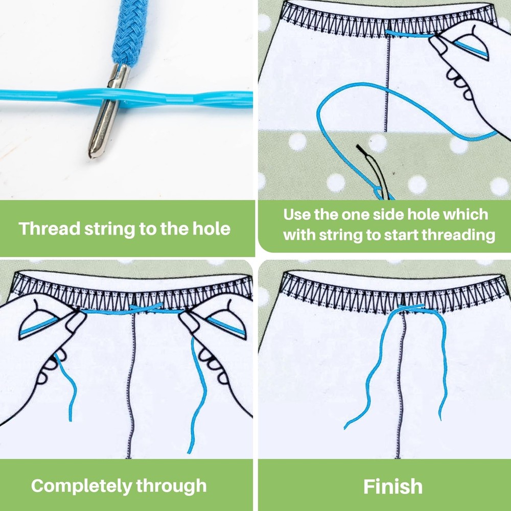 Replacement Drawstring for Shorts - 8 Pcs Durable Hoodie String Replacement in