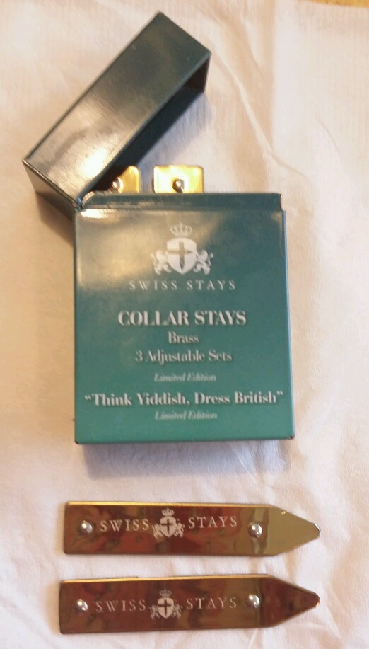 3 adjustable sets SWISS STAYS Adjustable Collar System  ( Brass )