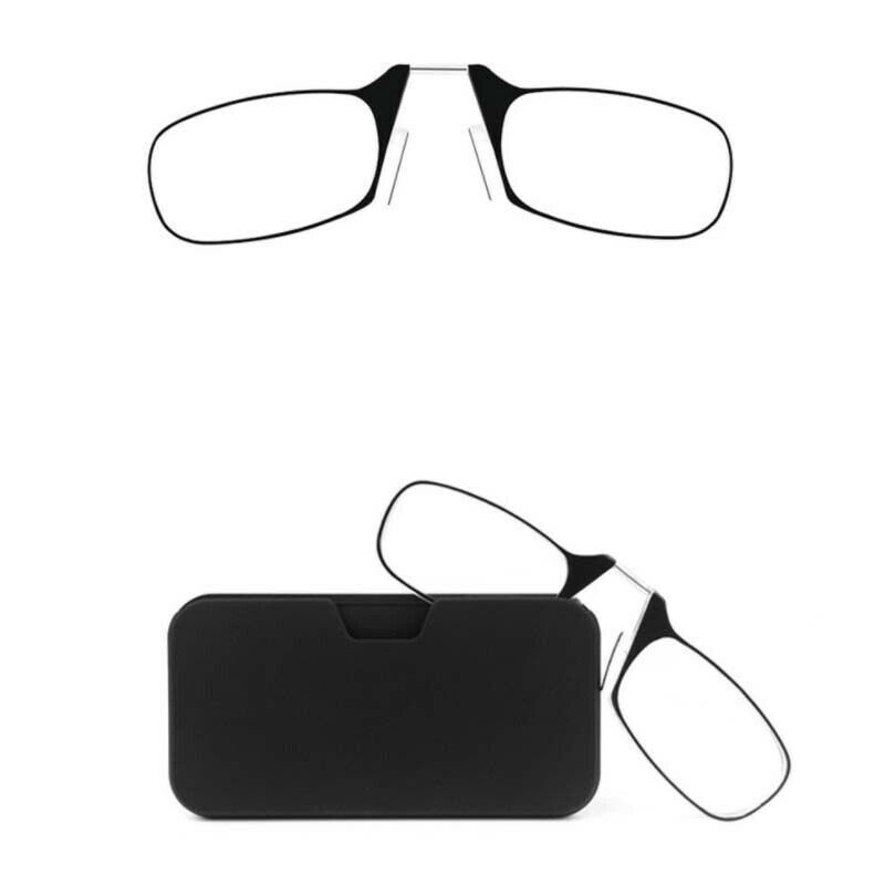 Flexible Portable Mini Nose Clip Reading Glasses Wallet Pocket Phone 1.0 2.0 3.0