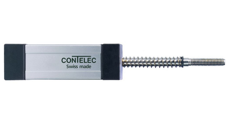 Contelec KL100-1KO/M-SEF Linear Position Sensor w/ Return Spring Voltage Divider