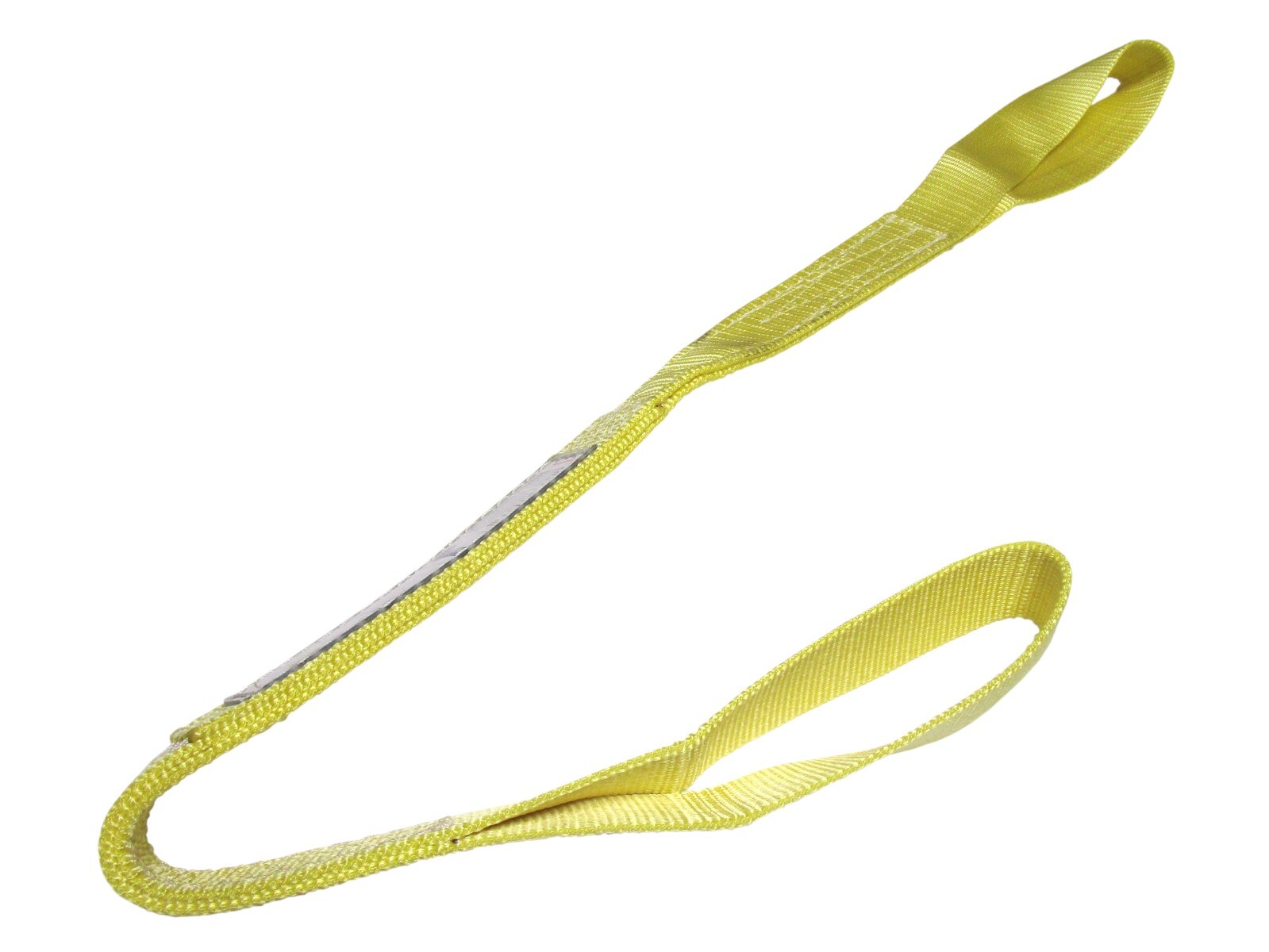 Domestic Nylon Lifting Web Sling 2" x 4' Eye & Eye 2-ply Choker Pull Tow Strap