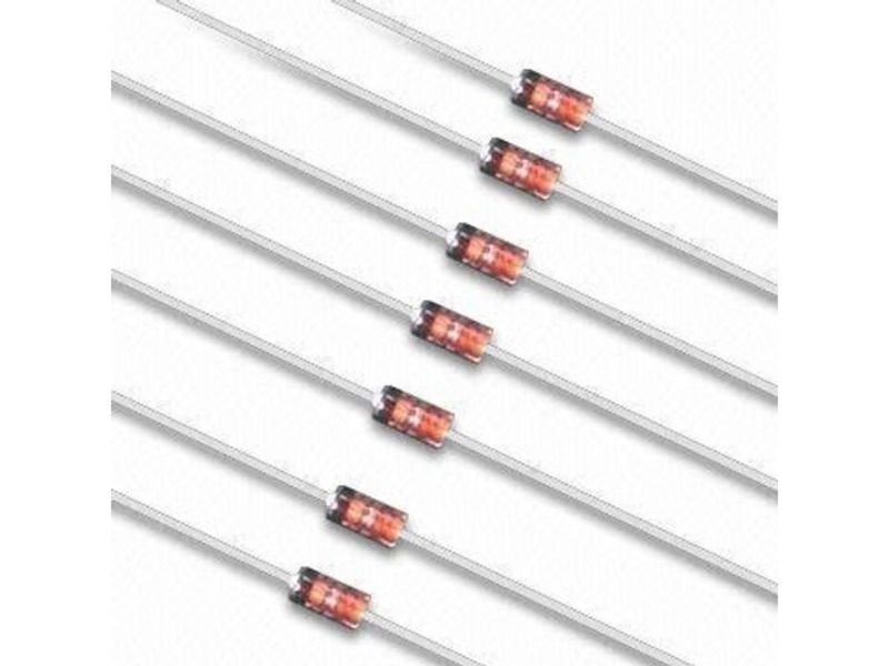 10PCS Semtech 1N4148 DO-35 Switching Signal Diode - New