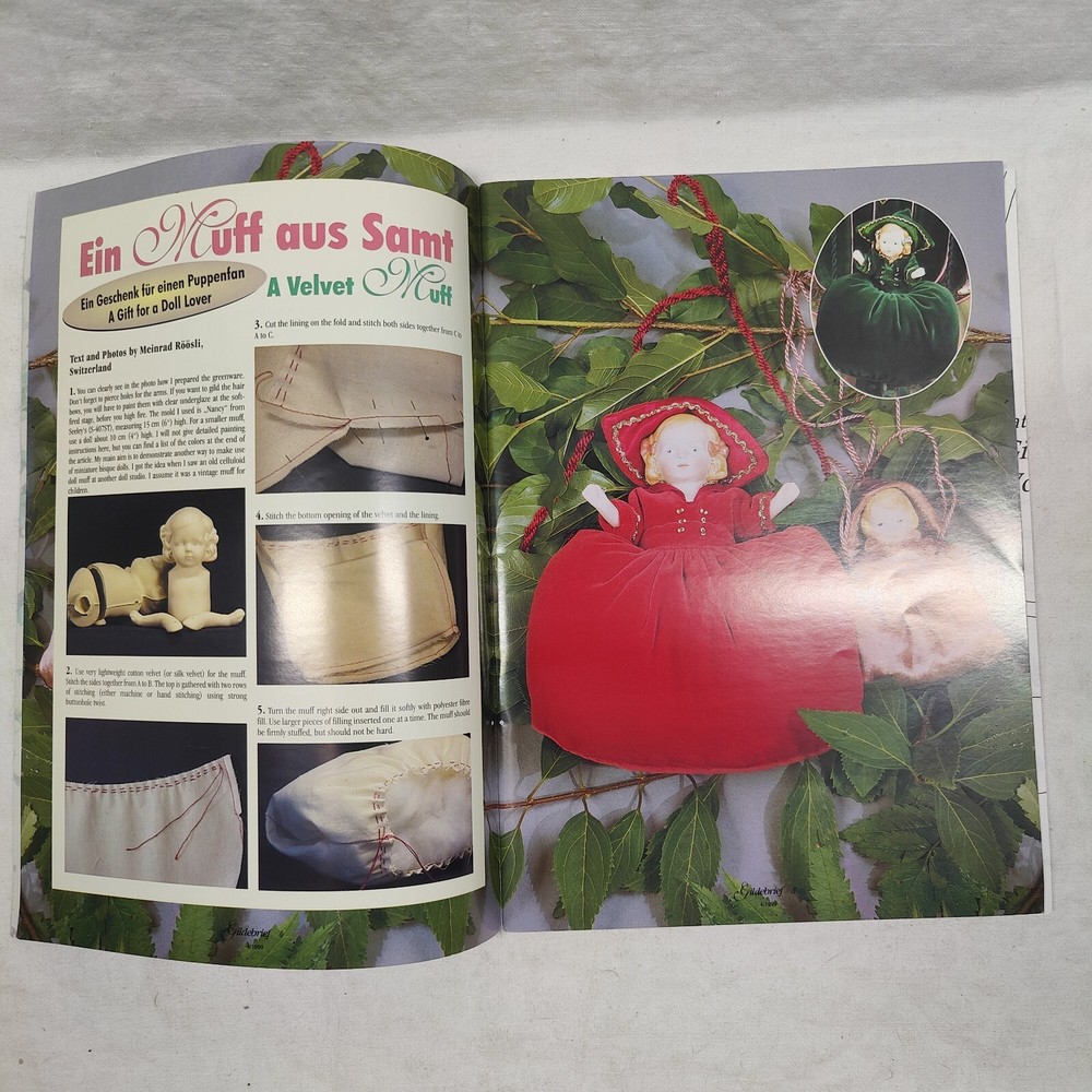 Gildebrief Volume 16 No. 4 / 1999 English Issue Doll Makers Pattern Magazine