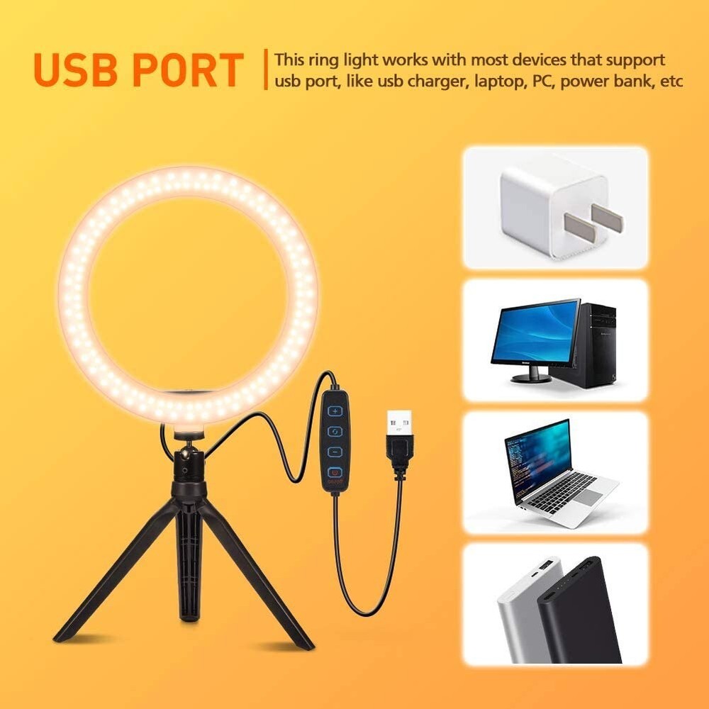 Live Streaming and Beauty LED Ring Light