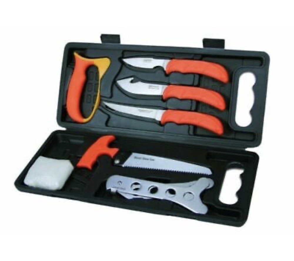 Outdoor Edge WP-2 Wild Pak Game Processing Set - 8 Piece