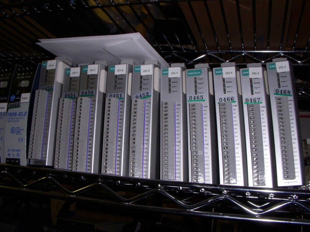 MOXA ioLogik E1210 Ethernet Remote Input with 2-port Ethernet Switch