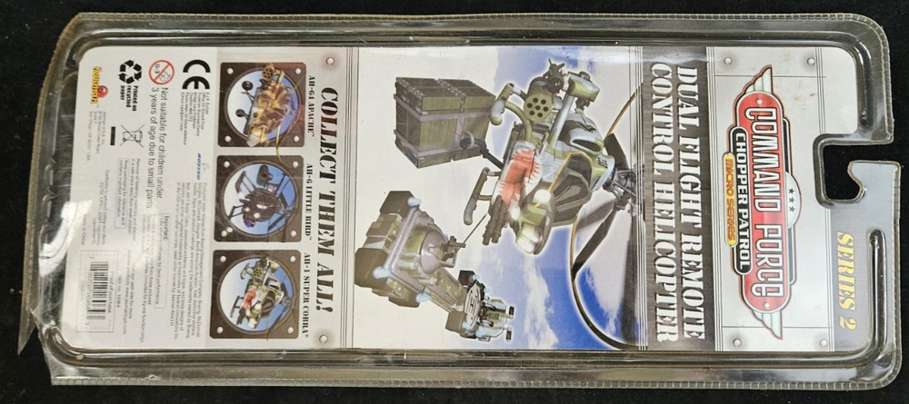Command Force AH-1 Micro Series Dual Flight Remote Control Helicopter NIB
