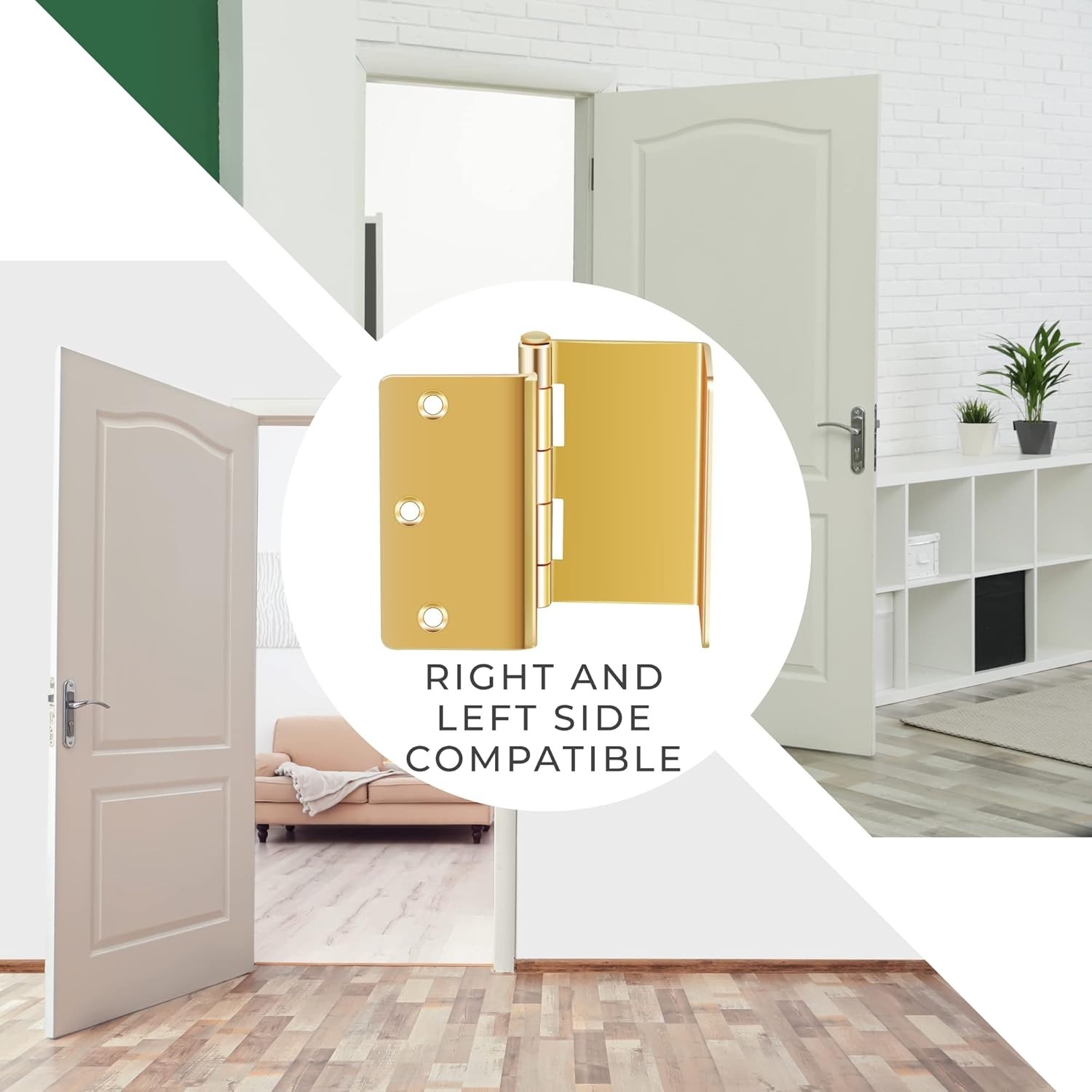 Handicap Expandable Door Hinges - Offset Hinges for Doors