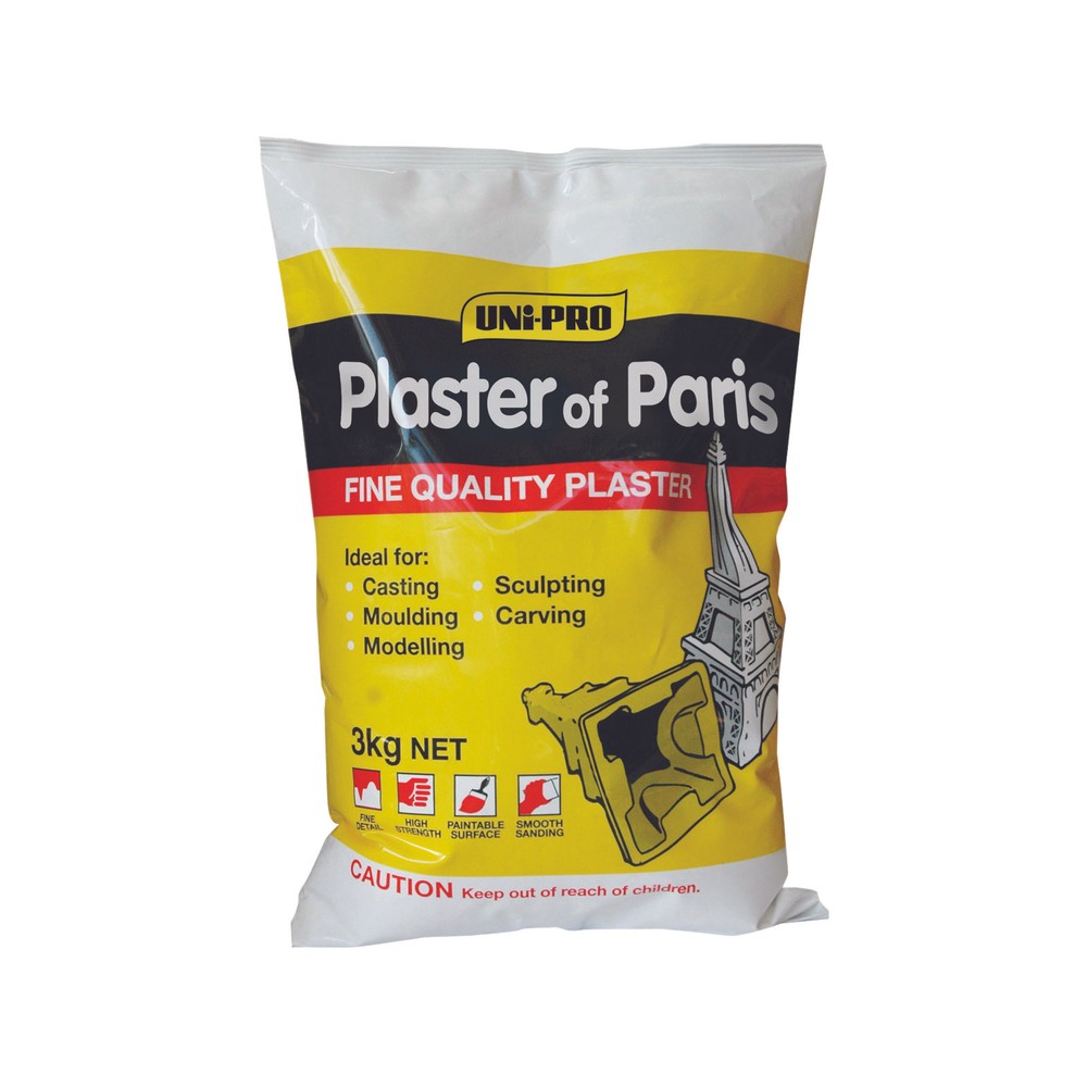 UNi-PRO 3kg Plaster Of Paris