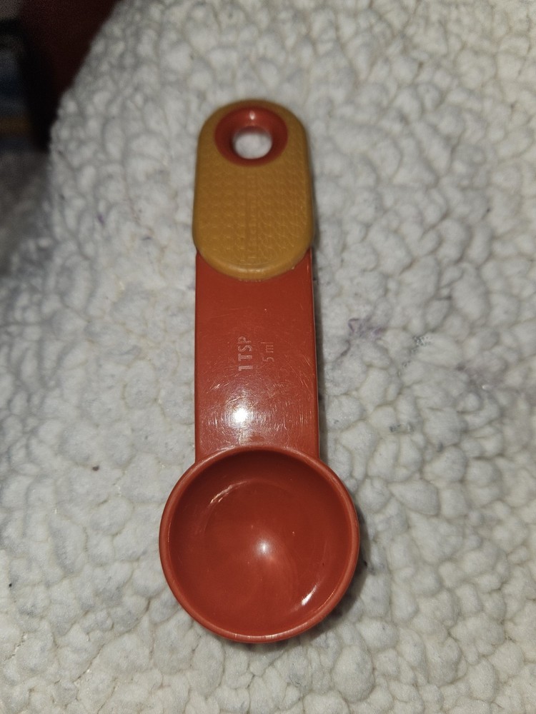 Kitchen Aid 1 TSP Measuring Spoon Orange Plastic Replacement (M