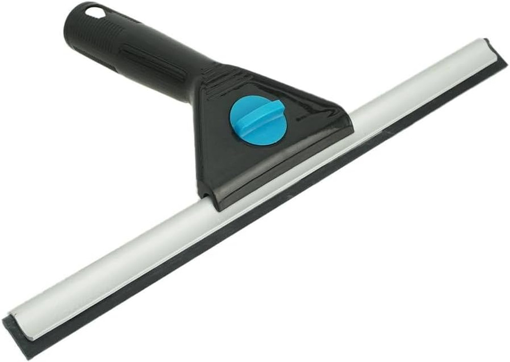 12 Inch All Purpose Window Squeegee - Lightweight Durable Plastic Handle -Alumin