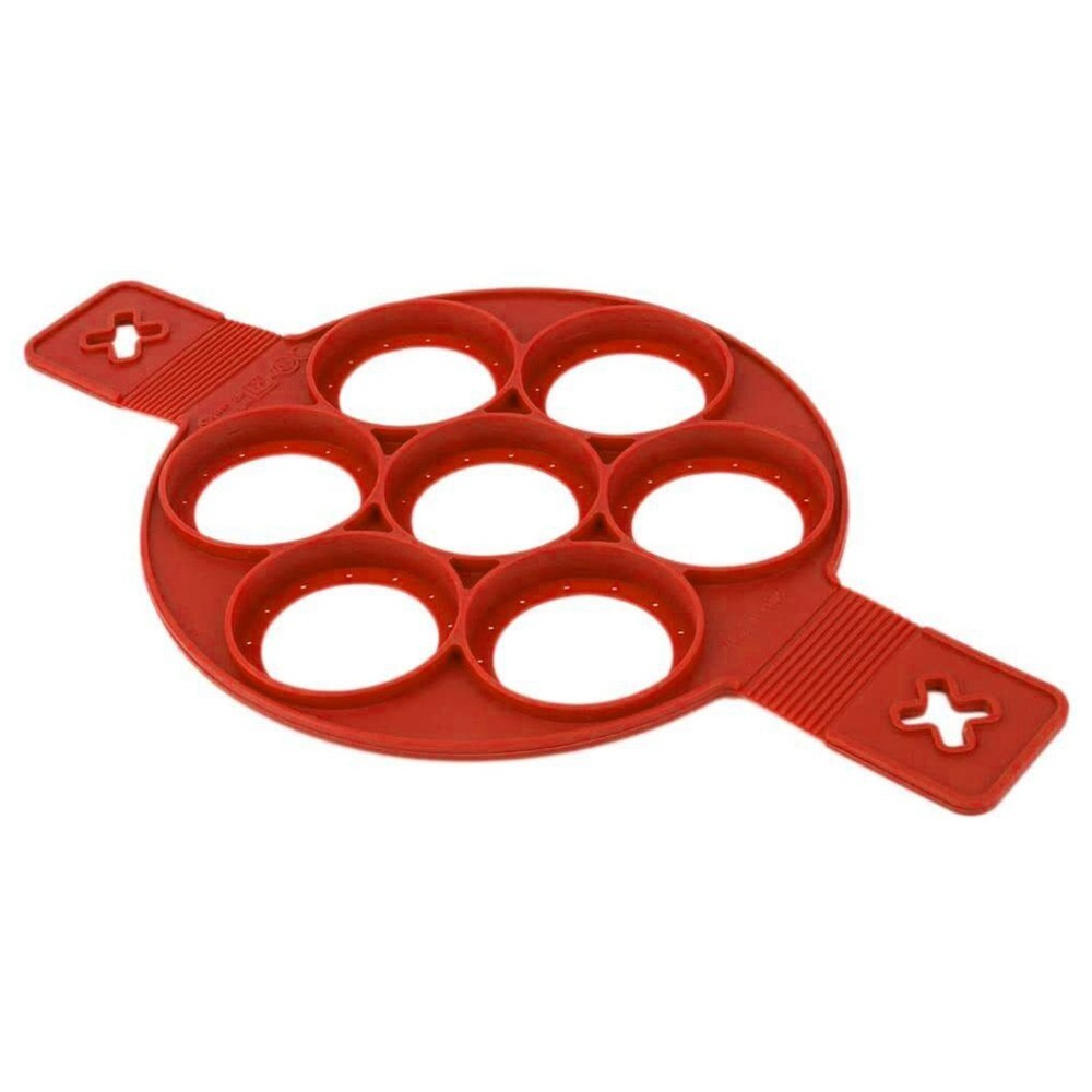 7 Holes Silicone Pancake Maker Nonstick Mold Egg Ring Maker Kitchen Accessories