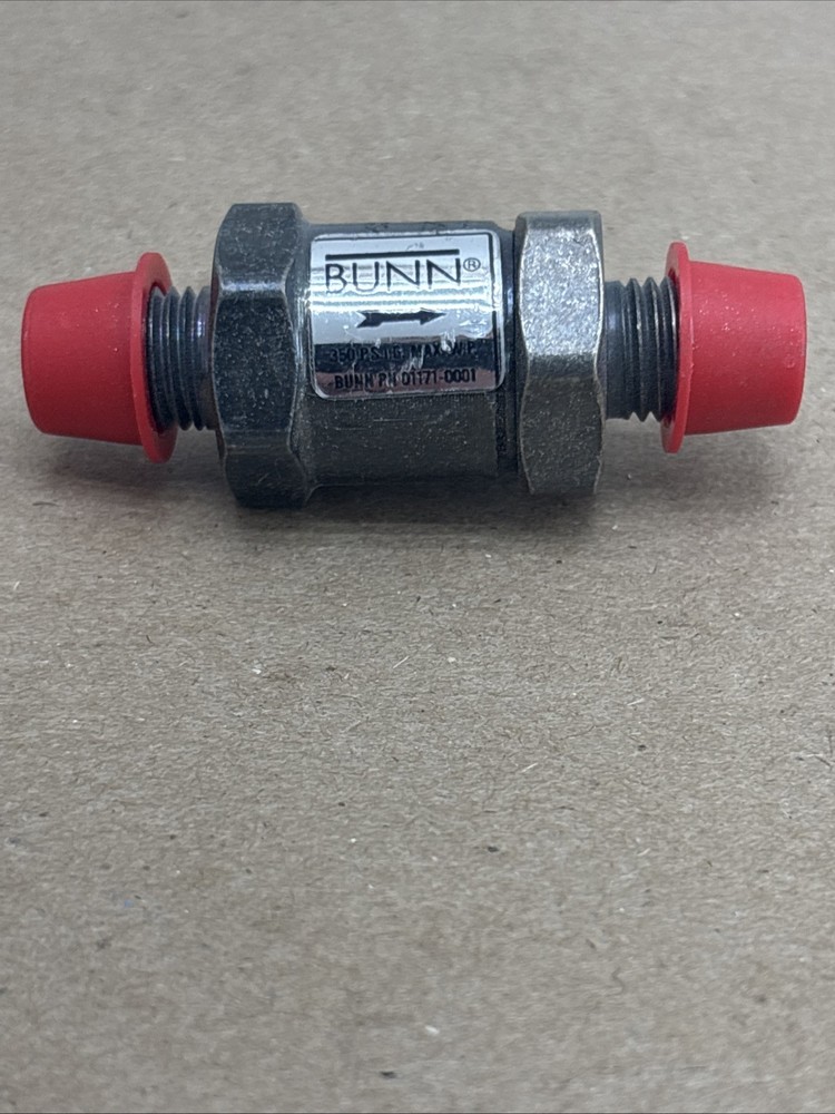 Bunn omatic 01171-0001 check valve