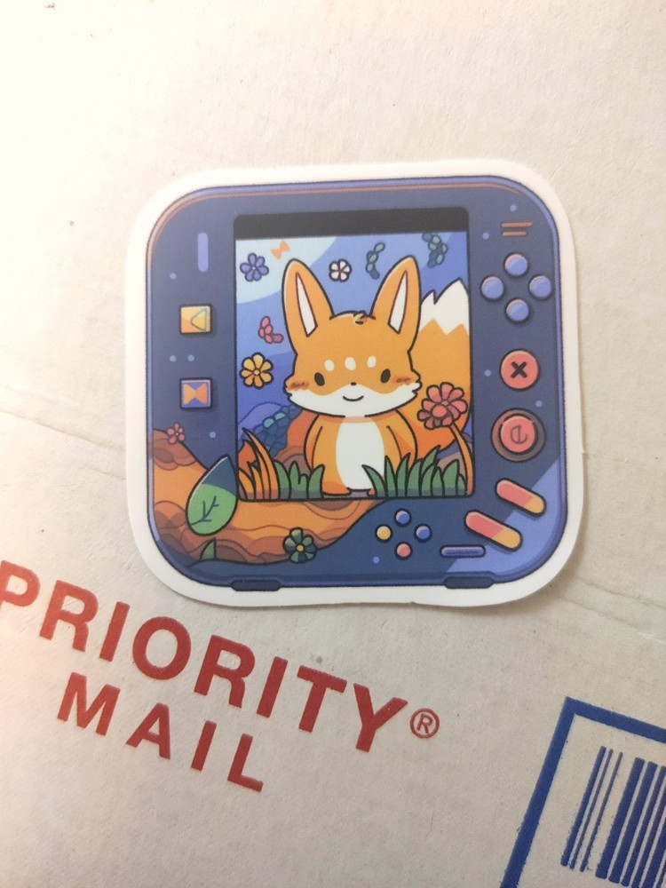 Pokemon Handheld Gaming Console Decal Sticker