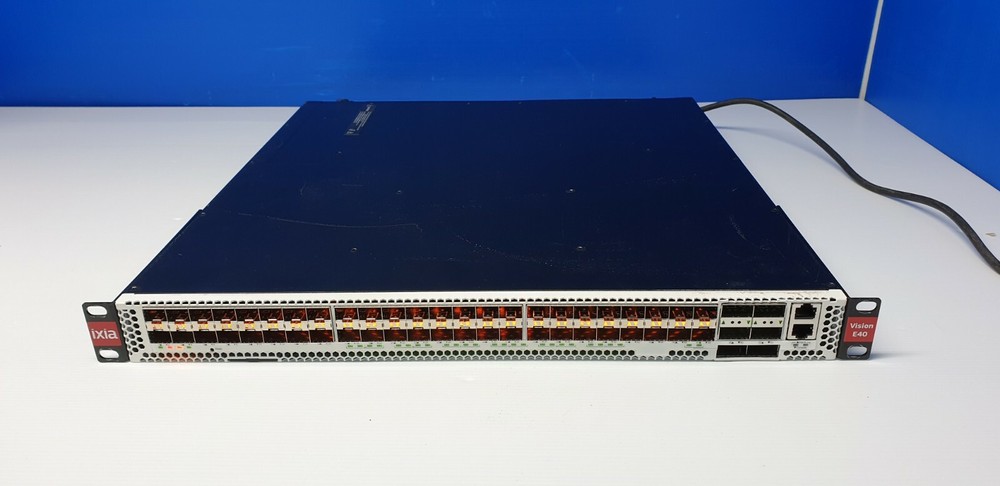 IXIA / Keysight Vision EDGE 40 (E40) AC Network Packat Broker 48 Ports