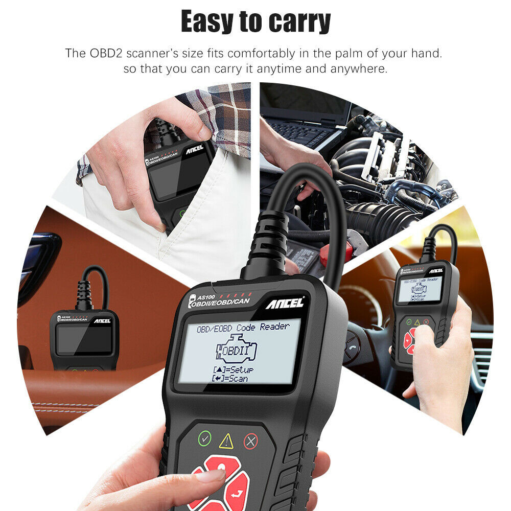 Car Diagnostic Tool Code Reader Automotive Engine Light Reset Tool Freeze Frame