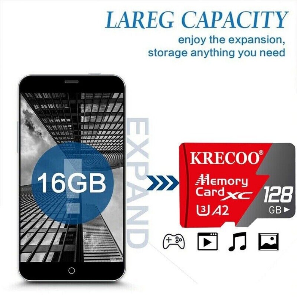 1TB Micro SD Memory Card Class10 Flash 325MB/s Mini for Phone Tablet Camera Lot