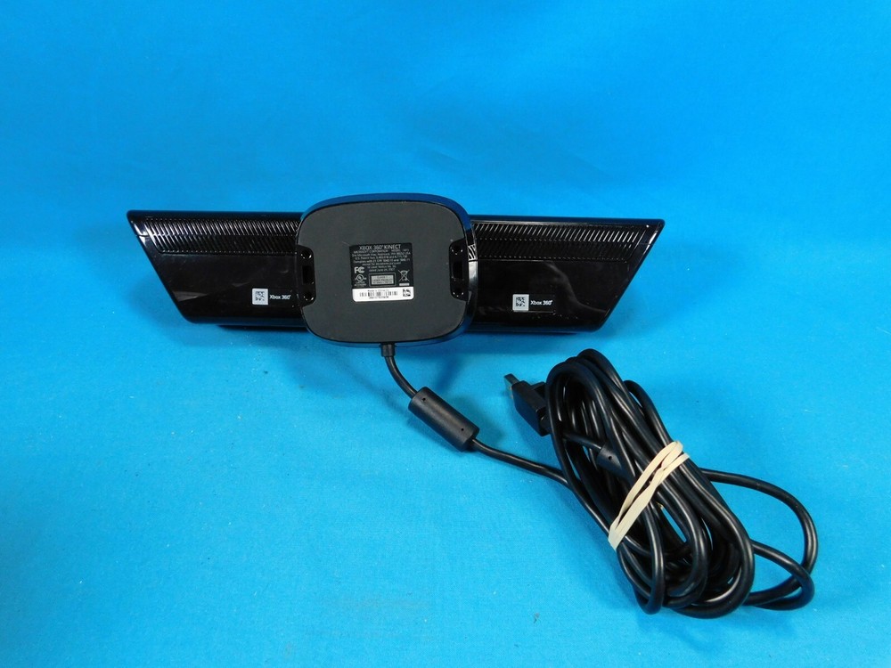 Microsoft Xbox 360 Kinect Sensor Camera Black Model #1414 - Tested & Working