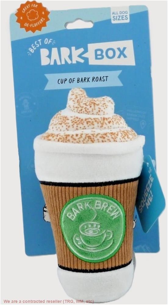 BARK Bark Brew Coffee Cup Dog Toy *SEE DEAL!!!*
