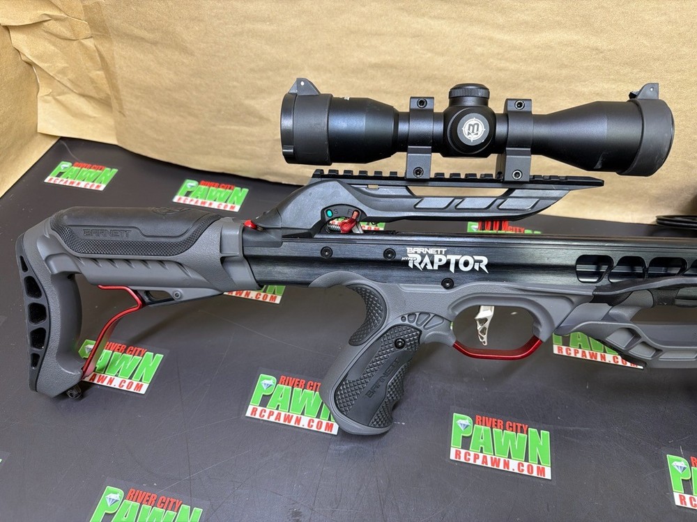 BARNETT ARCHERY HYPER RAPTOR crossbow w/ scope (R7A015745)
