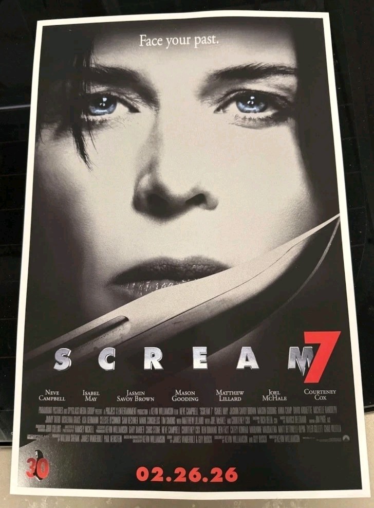 Scream 7 Movie (2026) 12x18 Fan Event 02/26/26 Original Poster *Not A Reprint*