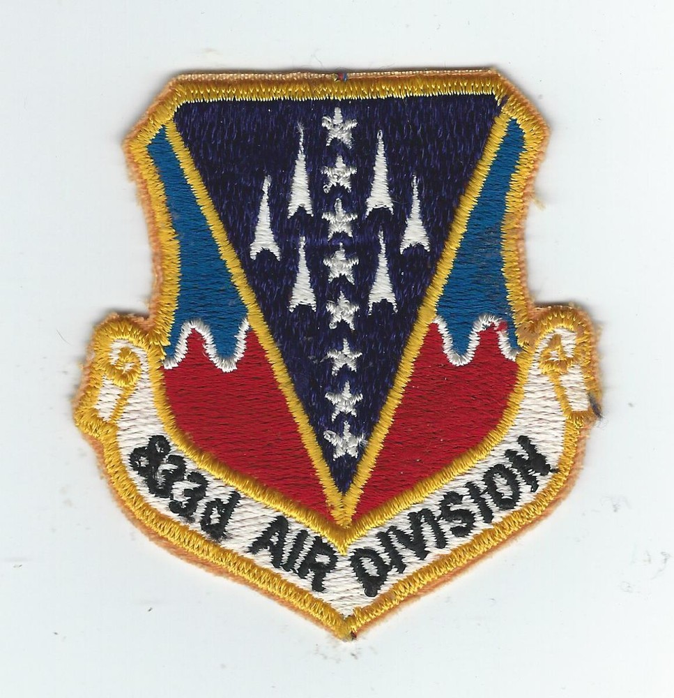 80's 833rd AIR DIVISION  patch