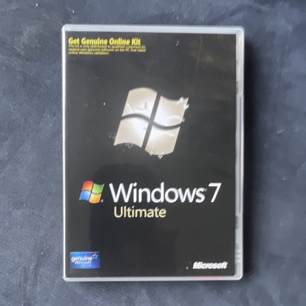 Microsoft Windows 7 Ultimate Retail Operating System Standard License
