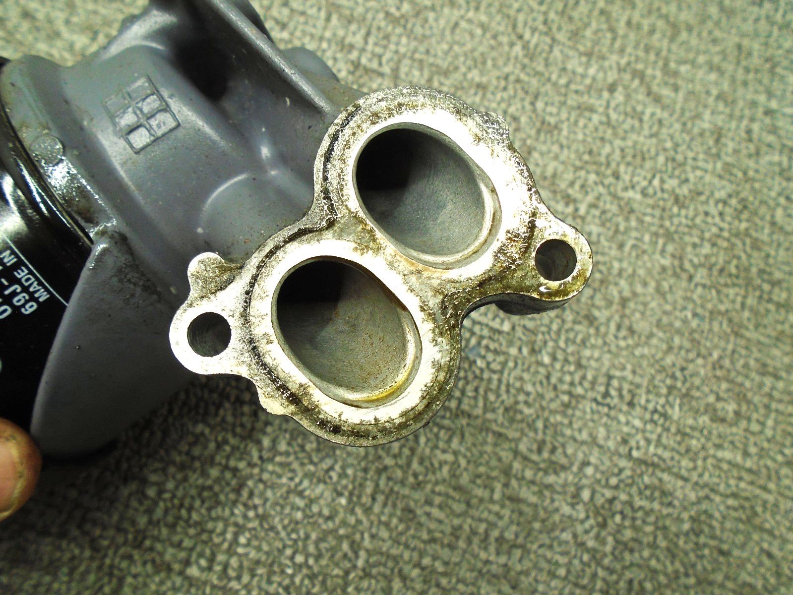 Oil Filter Base Connector Assy 69J-13446-00 Yamaha Outboard '02-'06 200-225 Hp