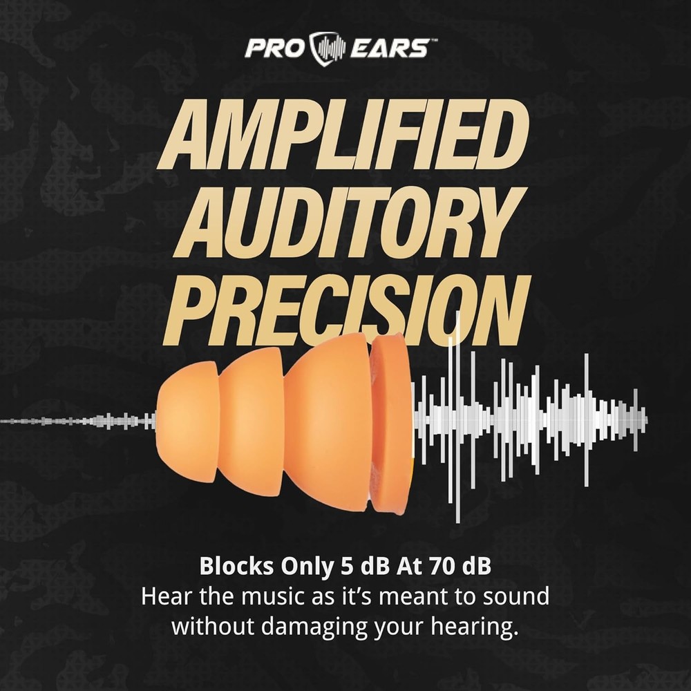 Pro Ears Audiomorphic Plug Large-Orange