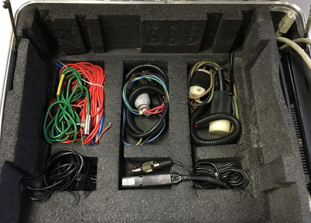 DRANETZ 658 POWER QUALITY ANALYZER W/ CASE, CABLES, LEADS AND PROBE