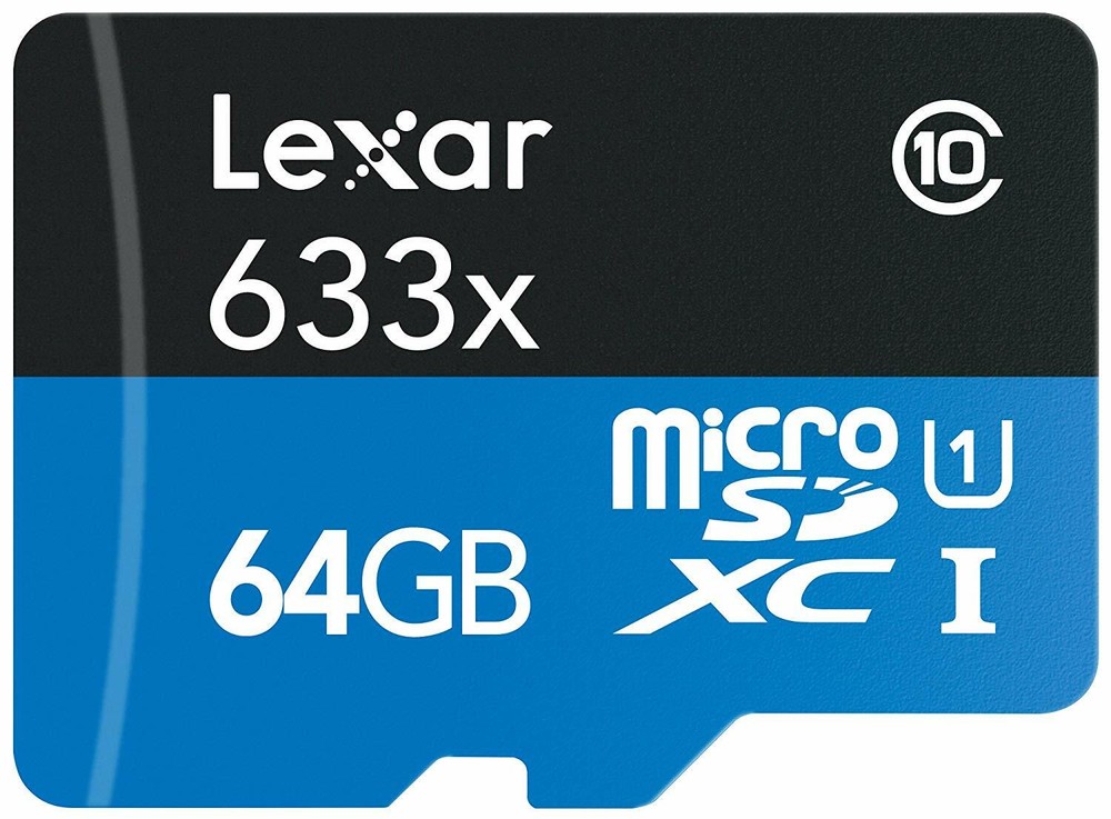 Lexar Micro SD Card- High Performance 633x microSDXC UHS-I