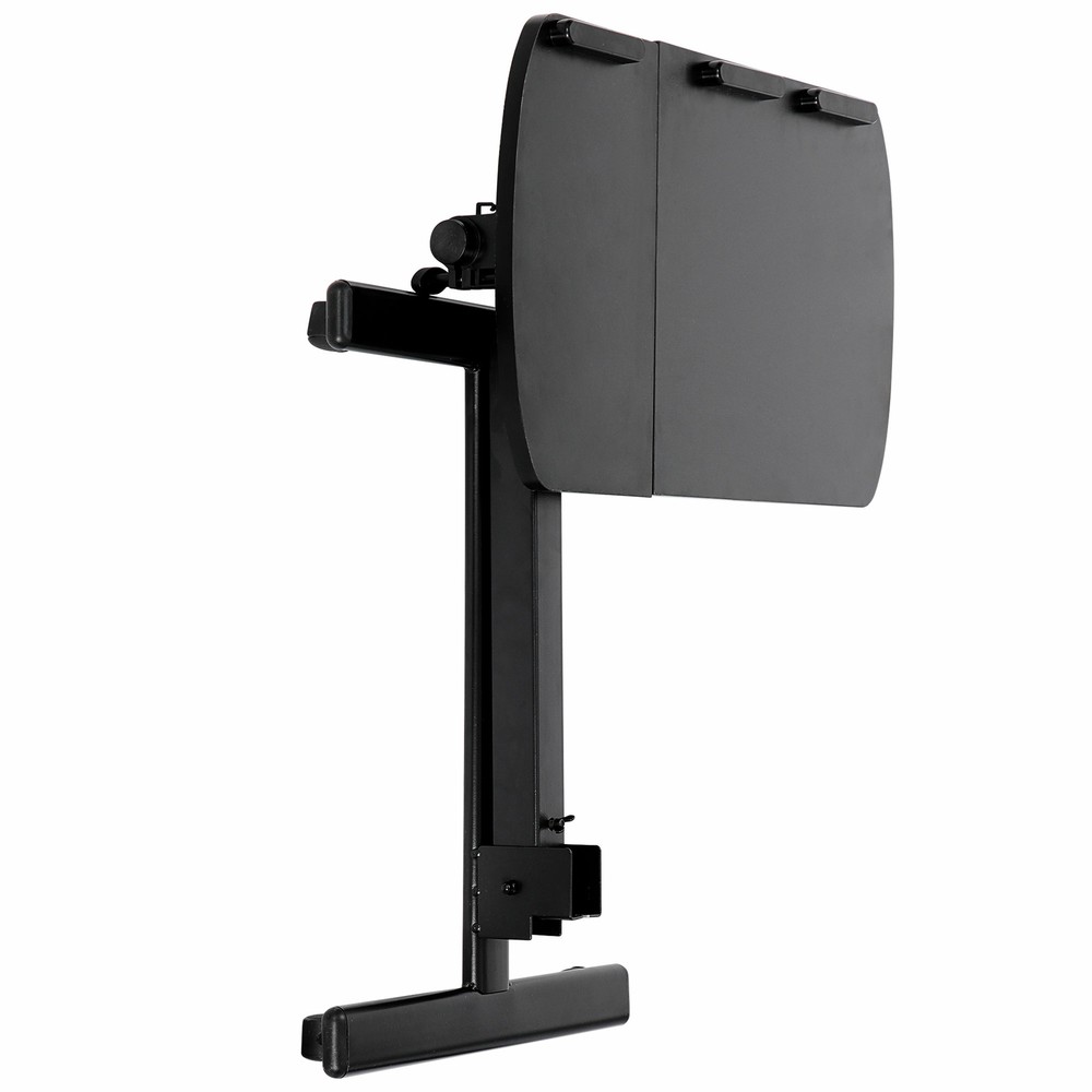 Angle Rolling Laptop Desk Table W/ Casters Notebook Stand Height Adjustable