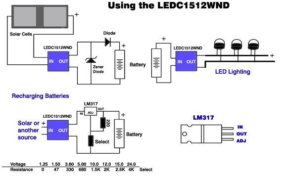 1V- 12V Input, DC-DC miniature LED Driver Kit for hobbyists