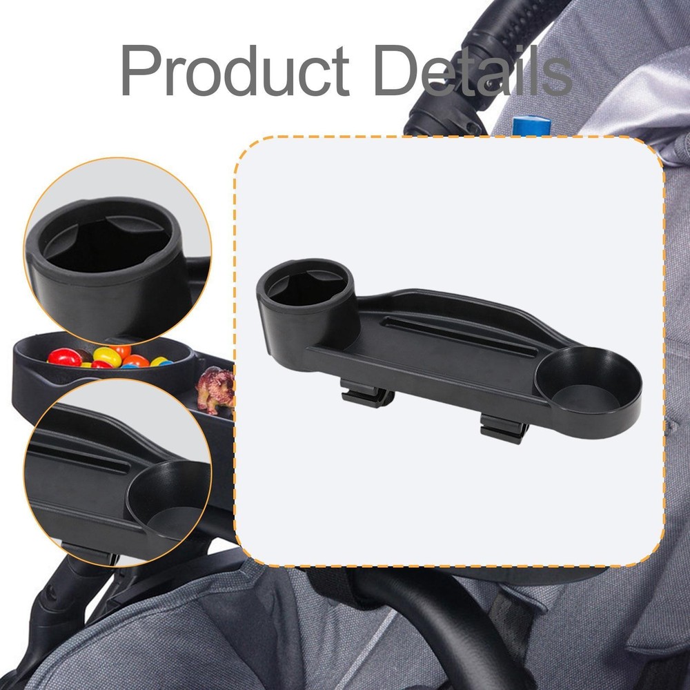 Snack Tray for Stroller Handrest Dish Supplies