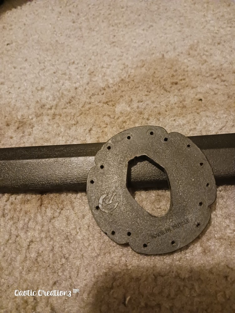 Black Martial Arts Practice Sword