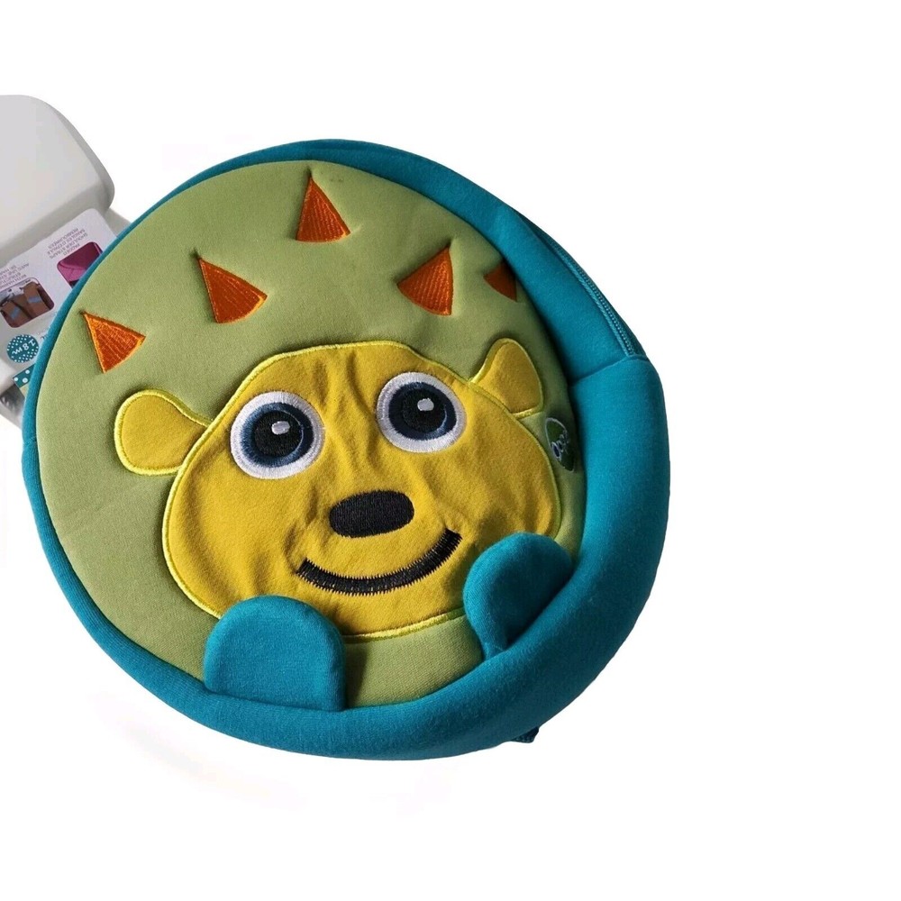 OOPS Soft, Round Pappy Backpack Bag for Children, Hedgehog Character