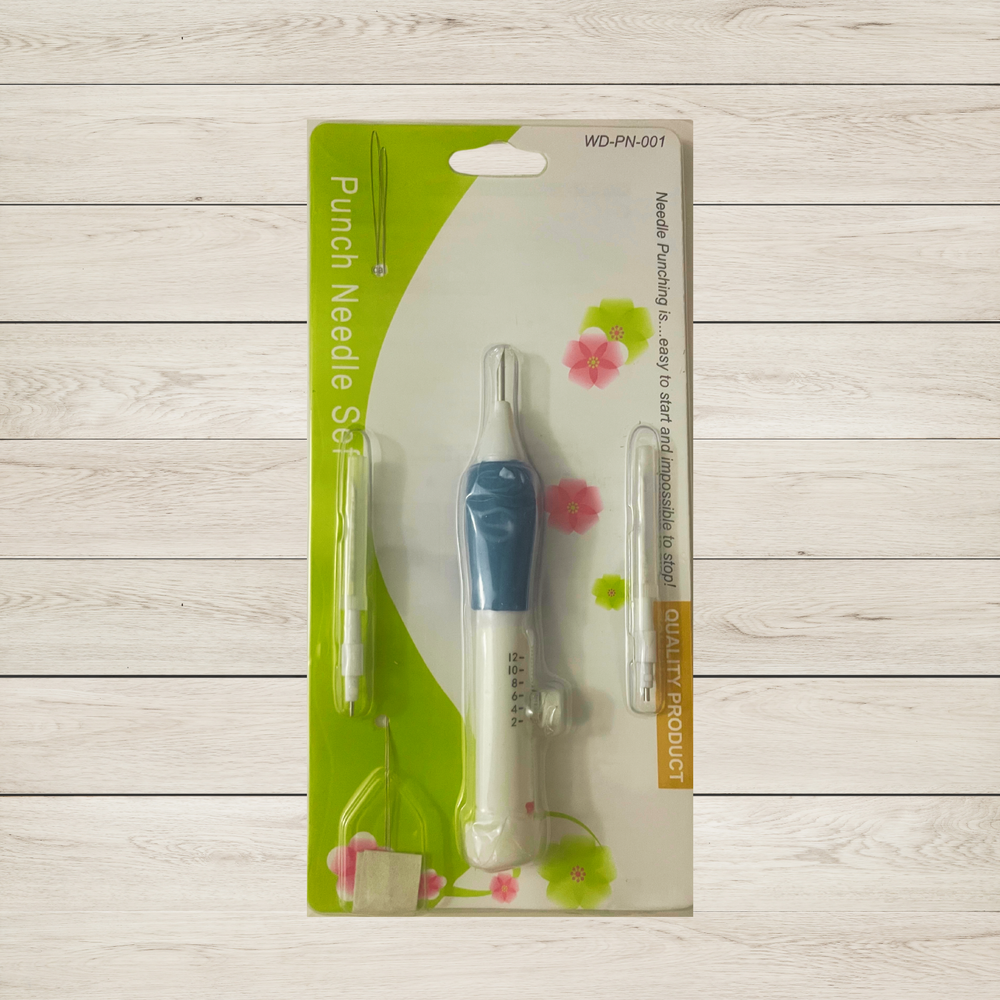 Punch Needle Magic Embroidery Pen Set Stitching Thread Tool Sewing Craft Kit