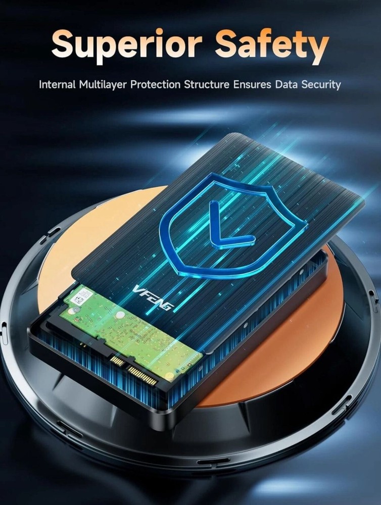 500GB EXTERNAL HARD DRIVE, EASY STORAGE FOR YOUR PC