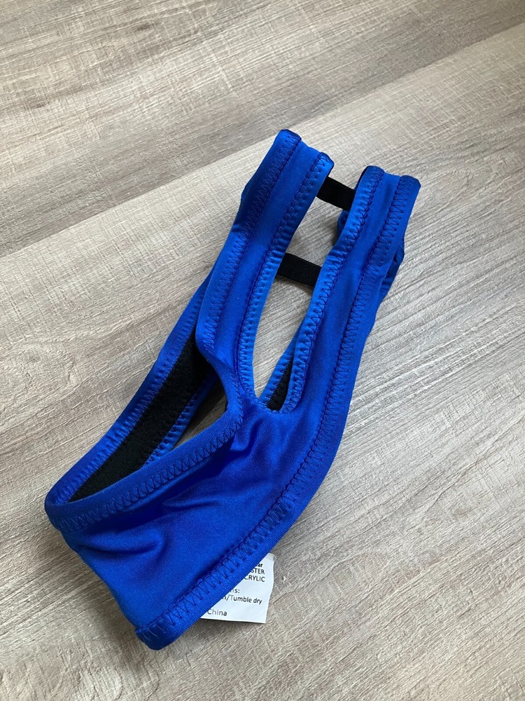 Anti-Snoring Chin Strap - blue, lightly used